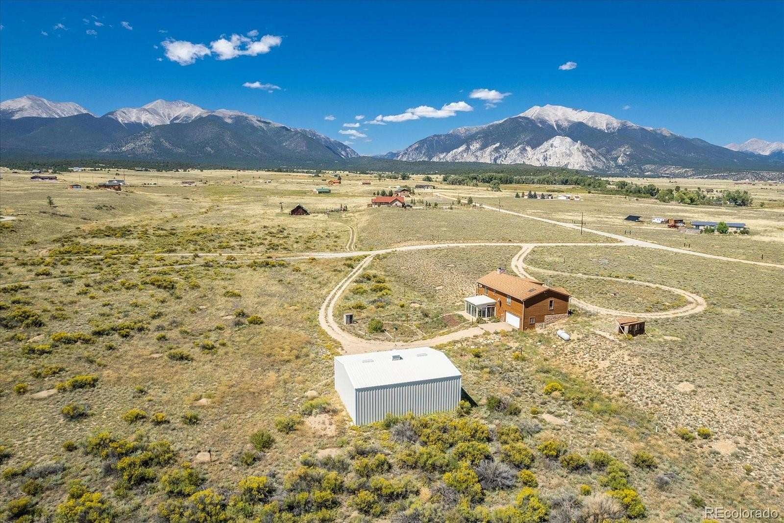 12.67 Acres of Land with Home for Sale in Nathrop, Colorado