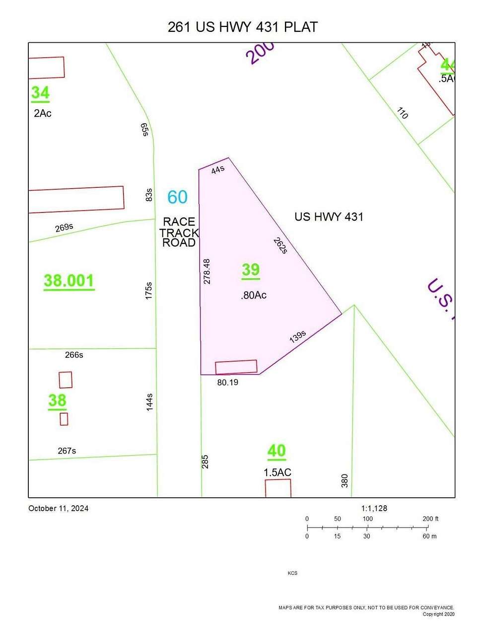 0.8 Acres of Residential Land for Auction in New Hope, Alabama