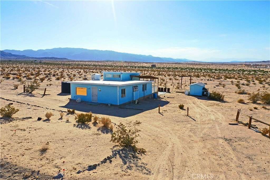 5 Acres of Residential Land with Home for Sale in Twentynine Palms, California