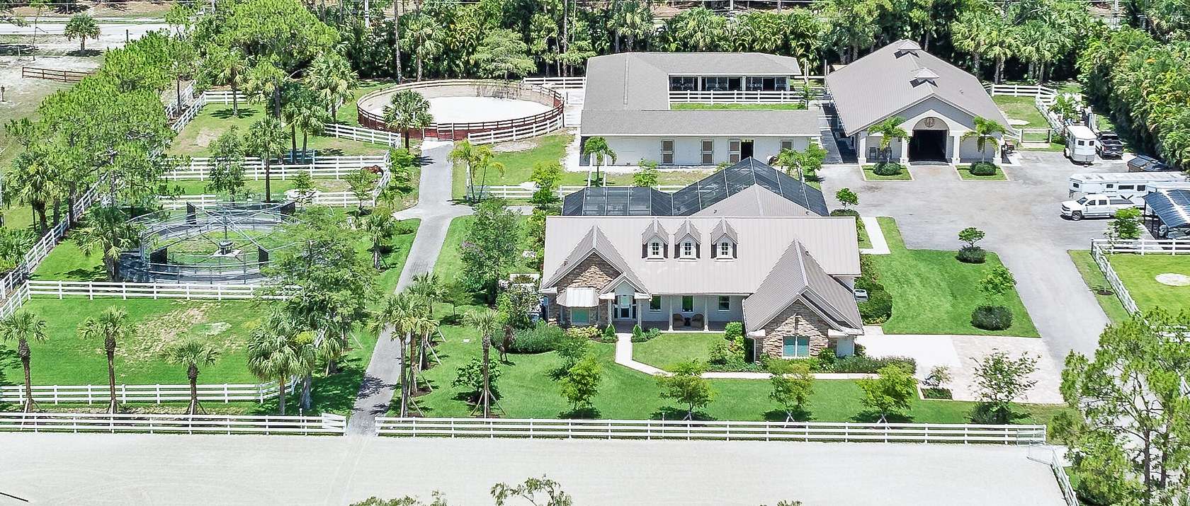 5 Acres of Land with Home for Sale in Loxahatchee Groves, Florida