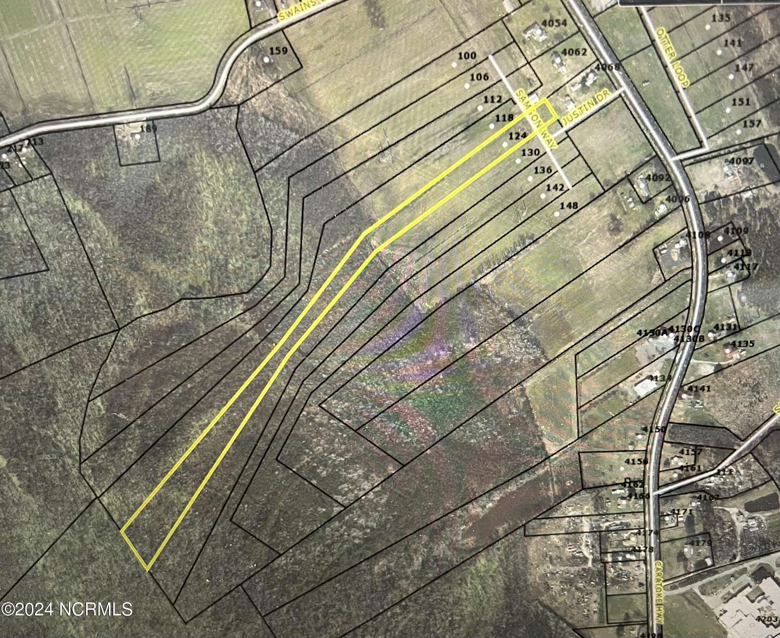 10.01 Acres of Land with Home for Sale in Barco, North Carolina