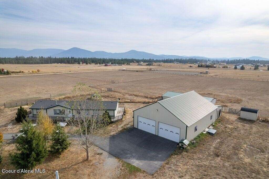 10.17 Acres of Land with Home for Sale in Athol, Idaho