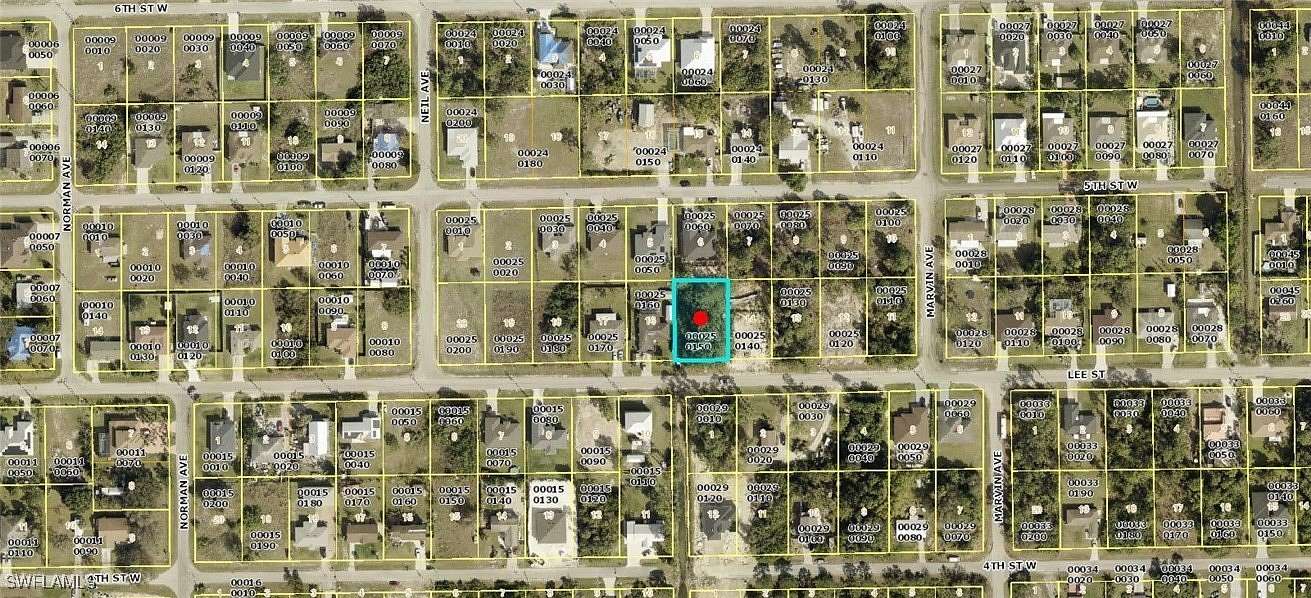 0.285 Acres of Residential Land for Sale in Lehigh Acres, Florida