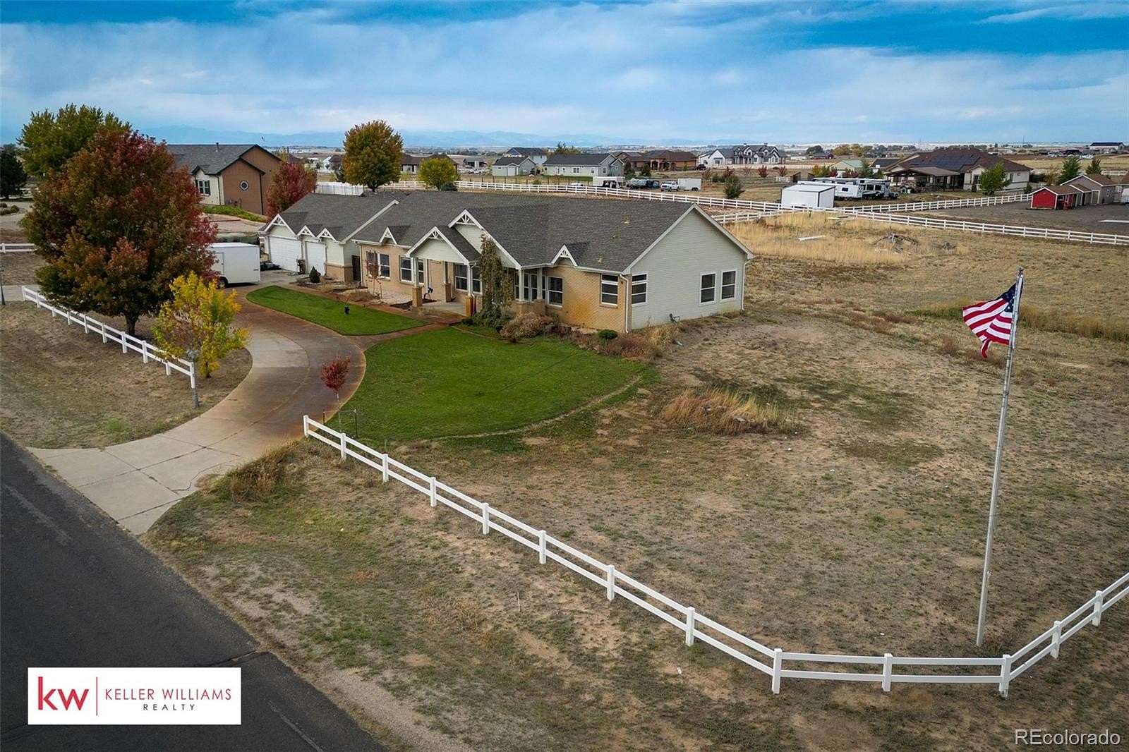 2.05 Acres of Residential Land with Home for Sale in Brighton, Colorado