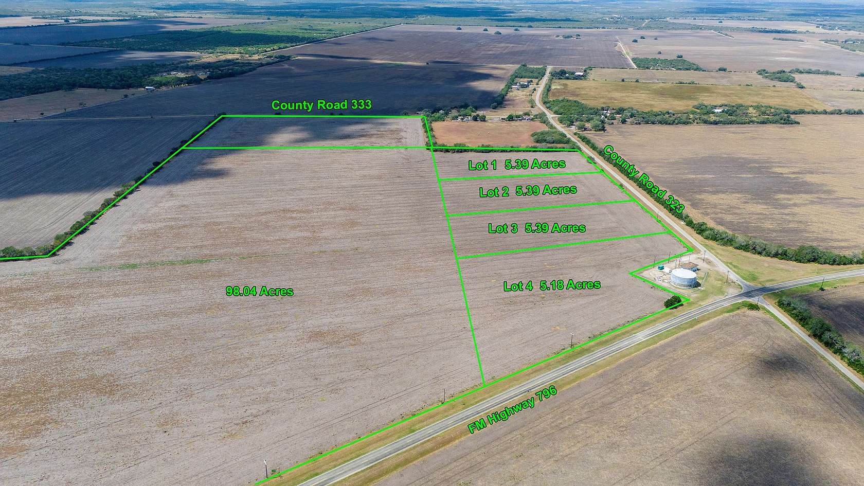 5.39 Acres of Land for Sale in Beeville, Texas