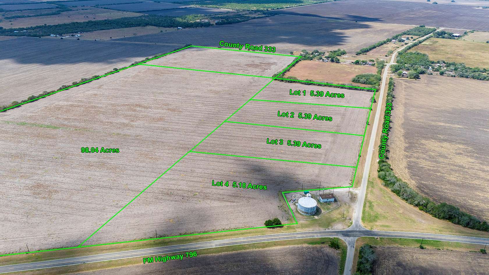 5.39 Acres of Land for Sale in Beeville, Texas