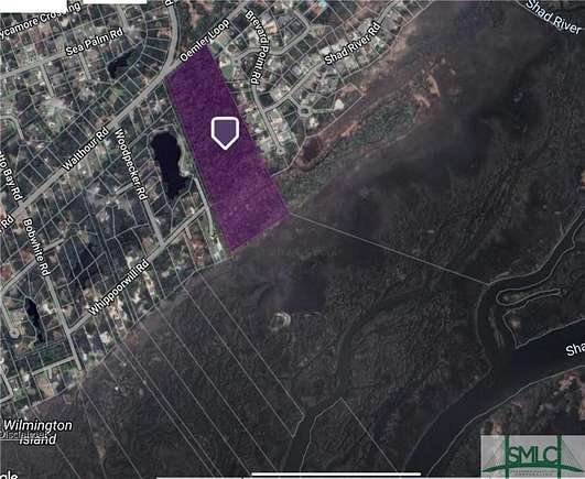 14.87 Acres of Land for Sale in Savannah, Georgia