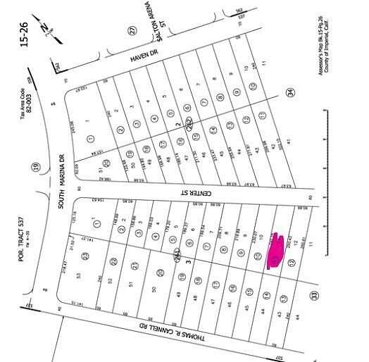 0.337 Acres of Commercial Land for Sale in Salton City, California