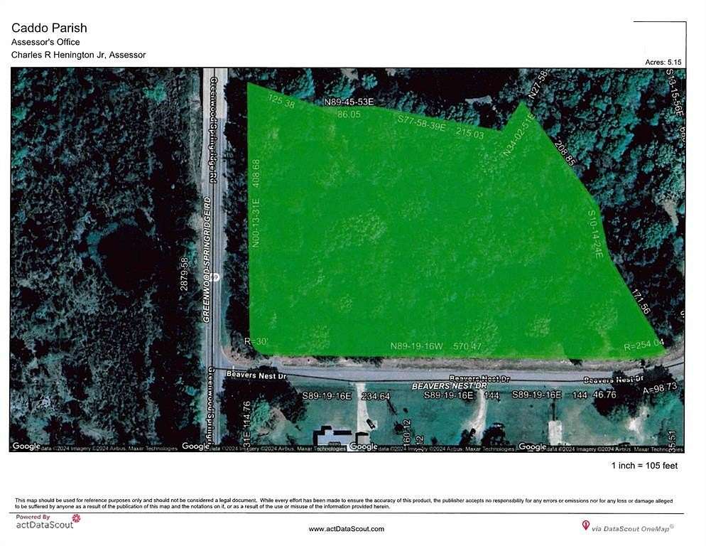 5.15 Acres of Residential Land for Sale in Shreveport, Louisiana