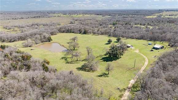 14.436 Acres of Land with Home for Sale in Rockdale, Texas