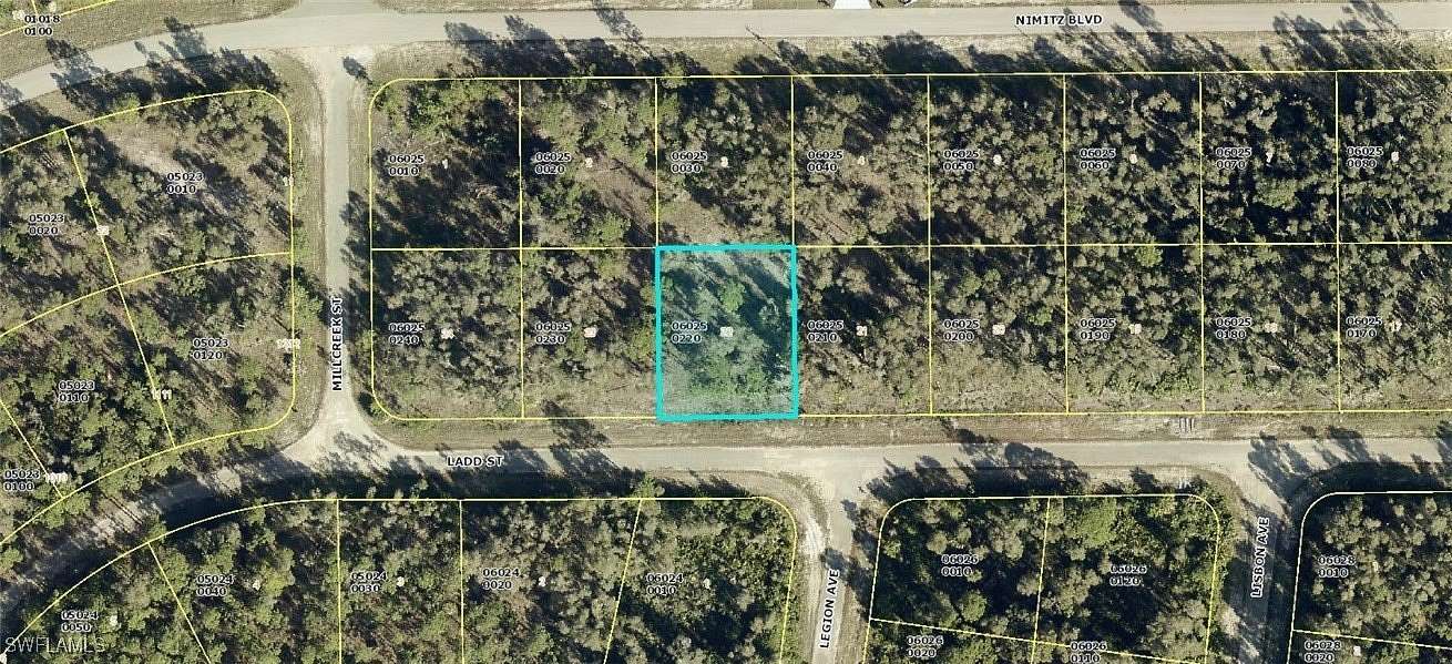 0.295 Acres of Residential Land for Sale in Lehigh Acres, Florida