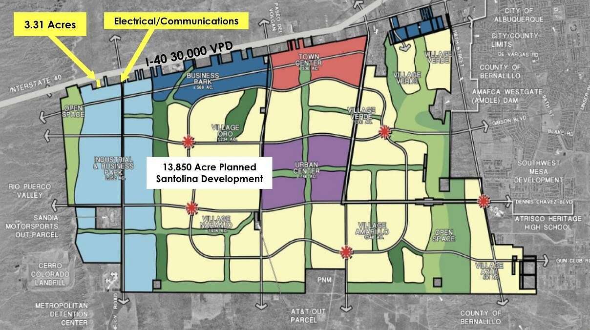 3.31 Acres of Land for Sale in Albuquerque, New Mexico