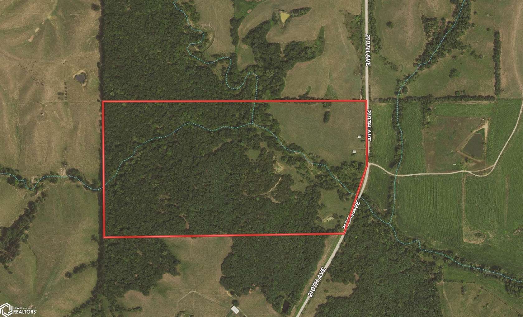 80 Acres of Recreational Land & Farm for Sale in Cincinnati, Iowa