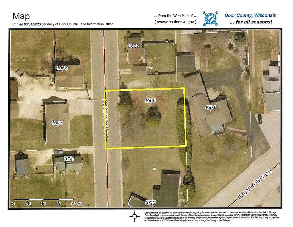 0.26 Acres of Residential Land for Sale in Brussels, Wisconsin