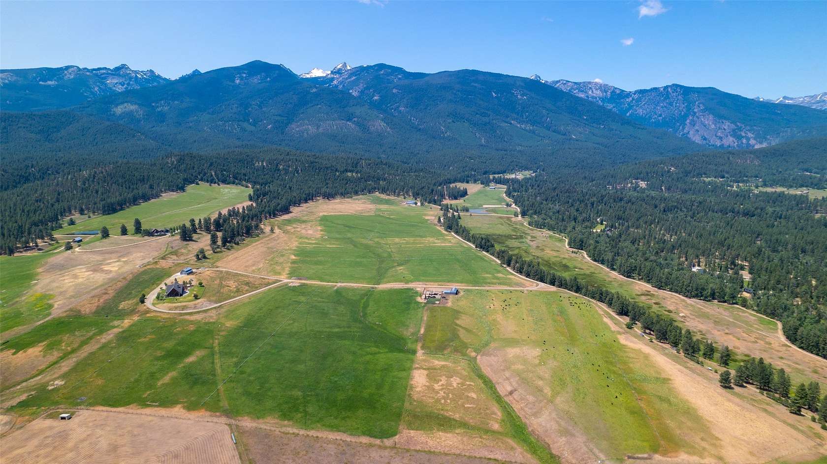 357 Acres of Land with Home for Sale in Darby, Montana