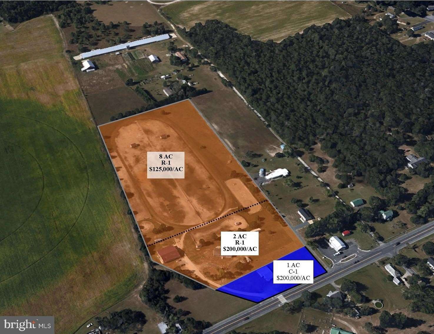 11 Acres of Mixed-Use Land for Sale in Seaford, Delaware