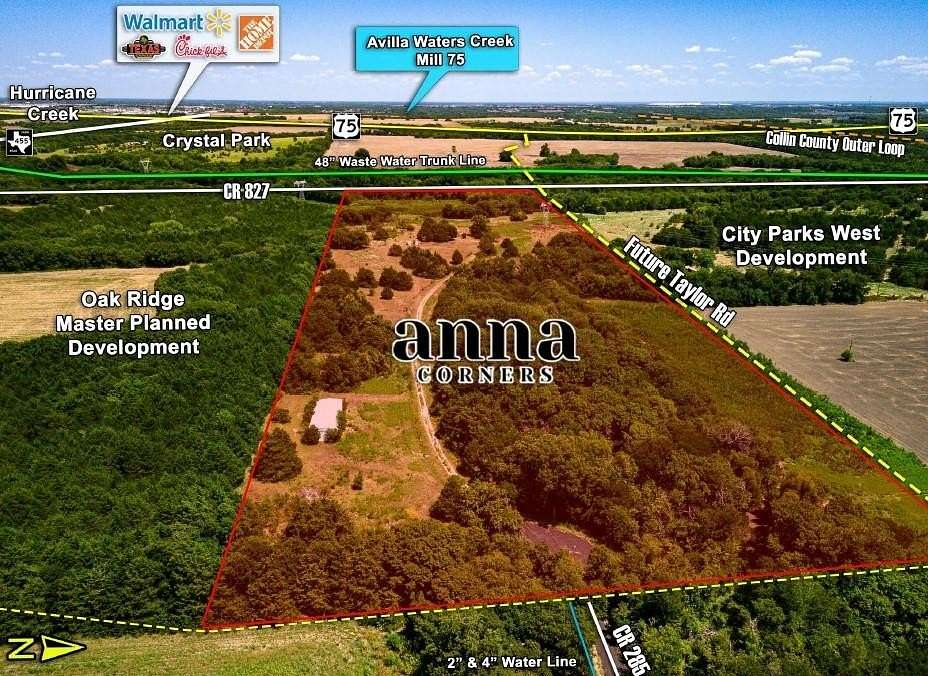 40 Acres of Commercial Land for Sale in Anna, Texas