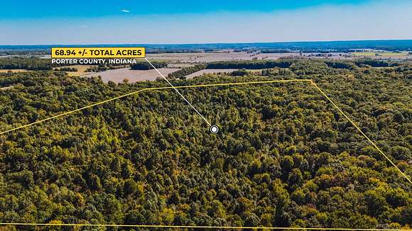 68.94 Acres of Recreational Land for Sale in Michigan City, Indiana