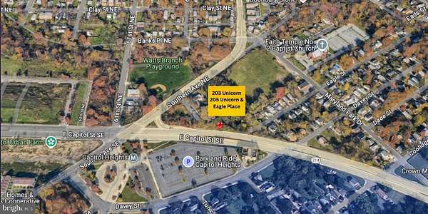 0.04 Acres of Mixed-Use Land for Sale in Capitol Heights, Maryland