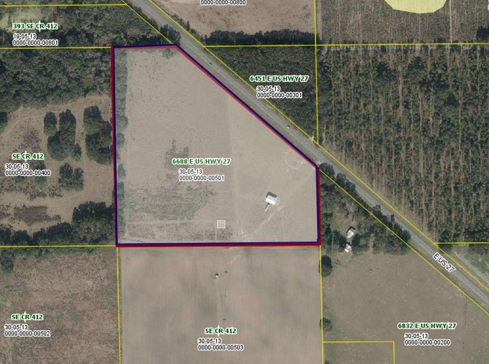 33 Acres of Agricultural Land with Home for Sale in Mayo, Florida