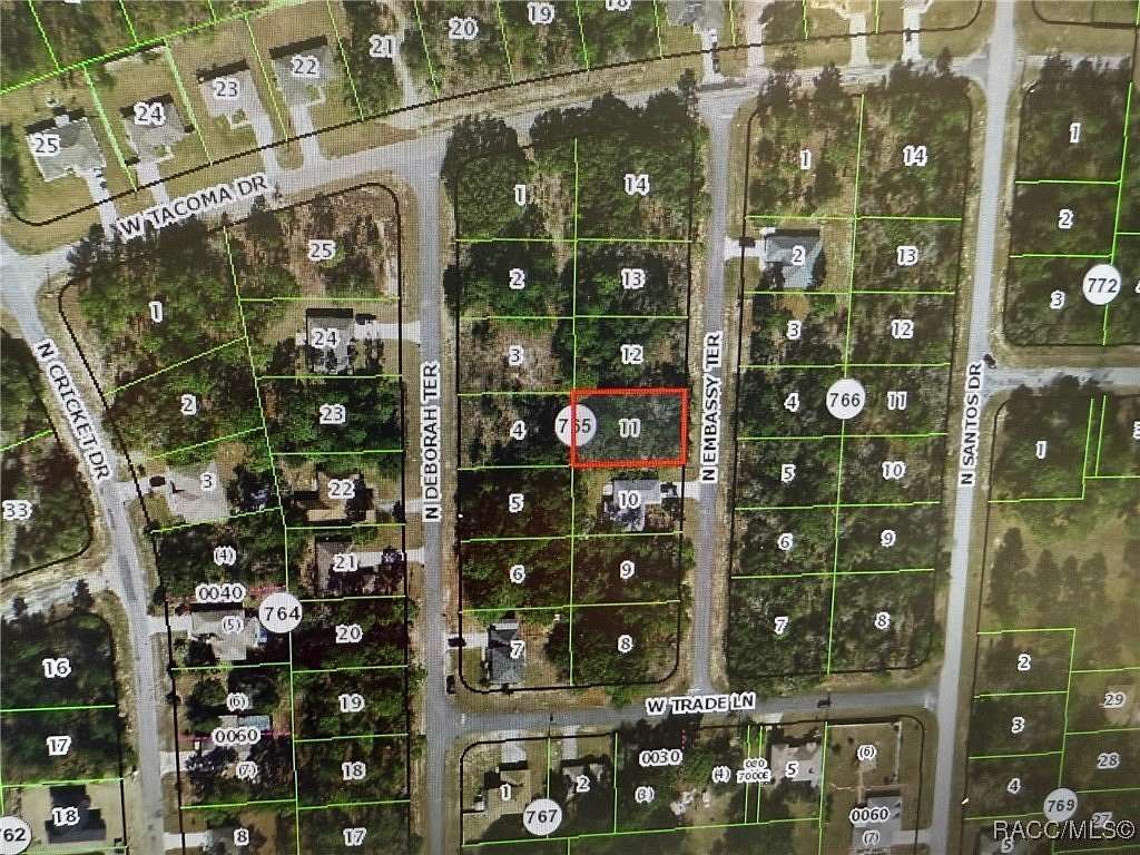 0.23 Acres of Land for Sale in Dunnellon, Florida