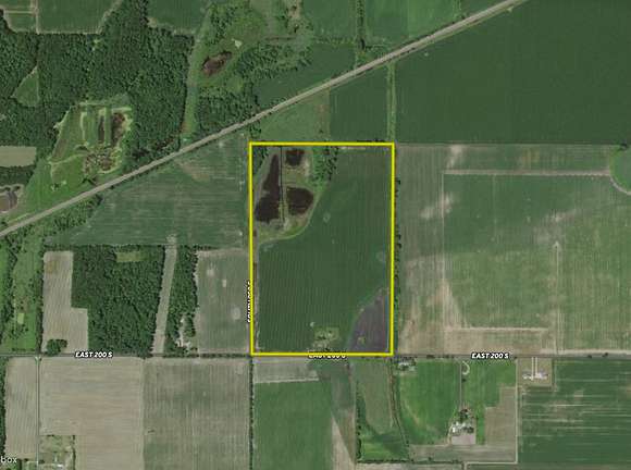 108 Acres of Agricultural Land for Sale in North Liberty, Indiana