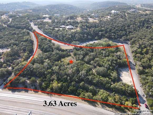 3.63 Acres of Residential Land for Sale in Helotes, Texas