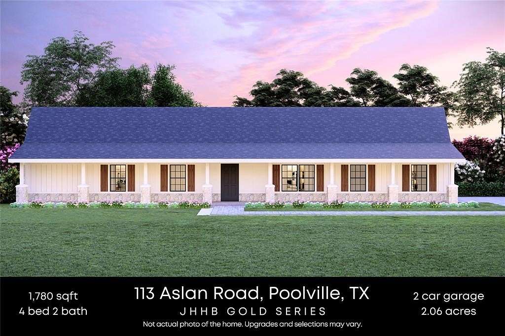 2.06 Acres of Residential Land with Home for Sale in Poolville, Texas