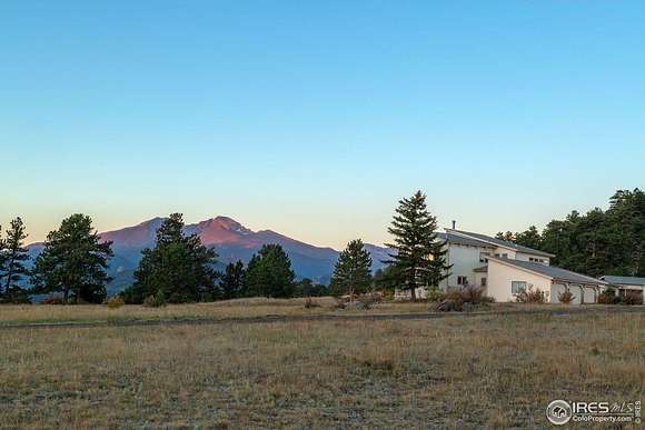 8.15 Acres of Residential Land with Home for Sale in Estes Park, Colorado