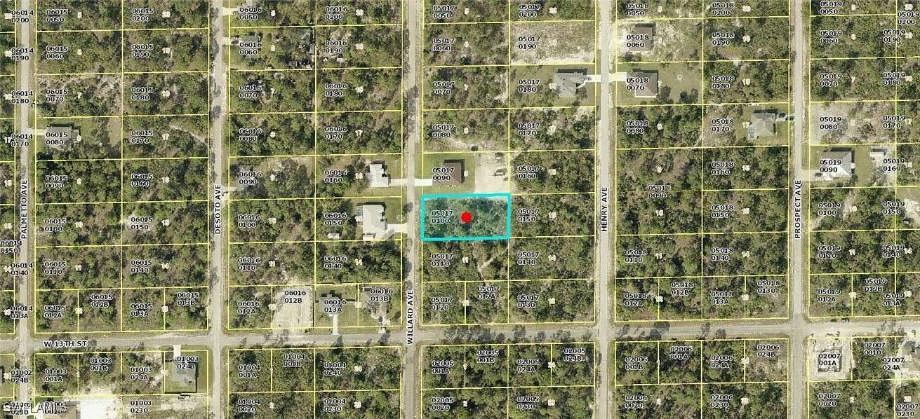 0.499 Acres of Residential Land for Sale in Lehigh Acres, Florida