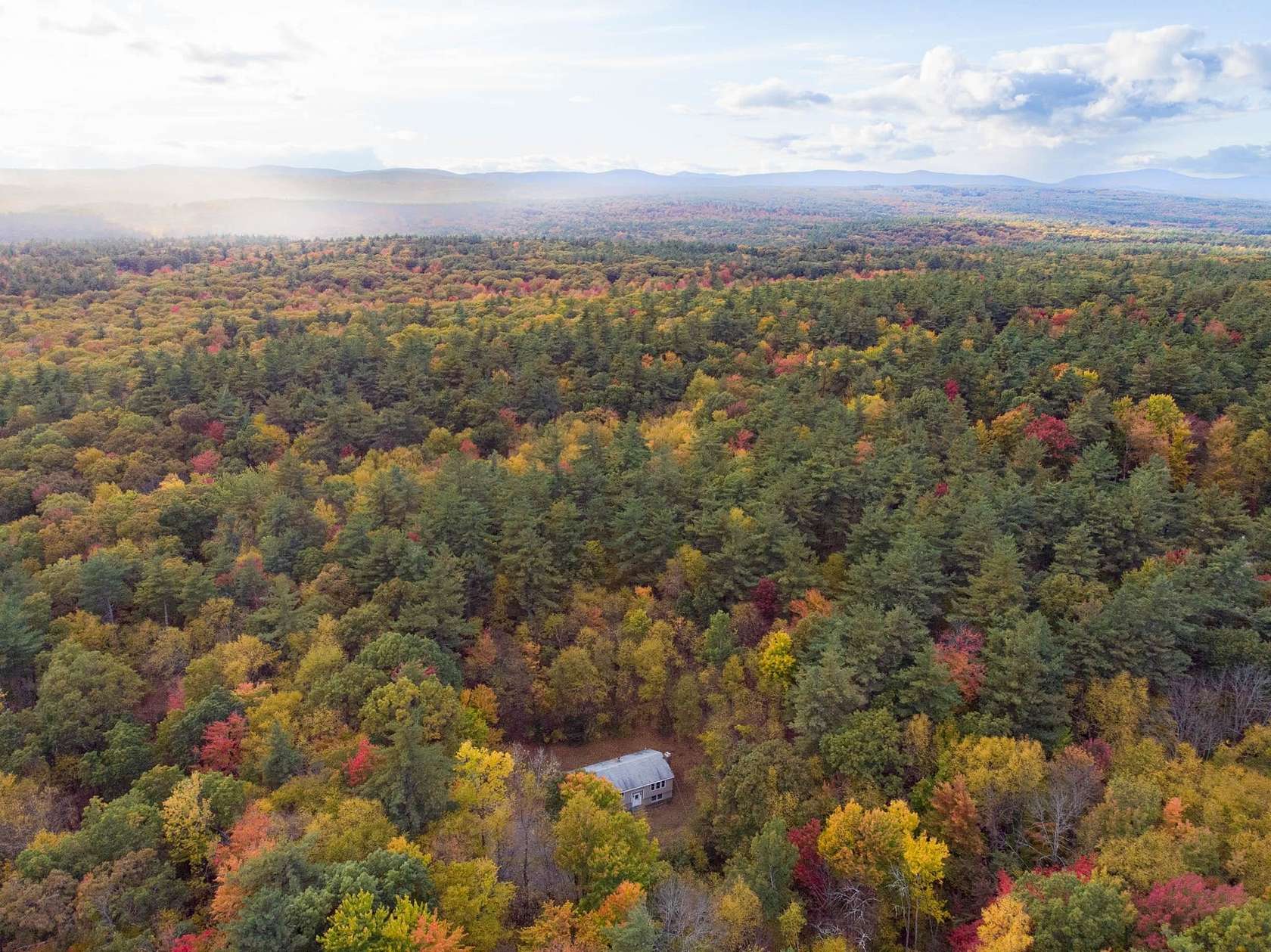 6.47 Acres of Residential Land with Home for Sale in Mason, New Hampshire