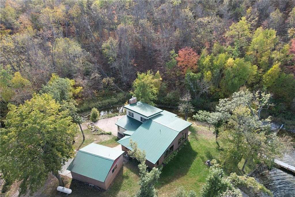 18 Acres of Recreational Land with Home for Sale in Melrose, Minnesota