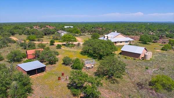 49.7 Acres of Recreational Land with Home for Sale in Llano, Texas