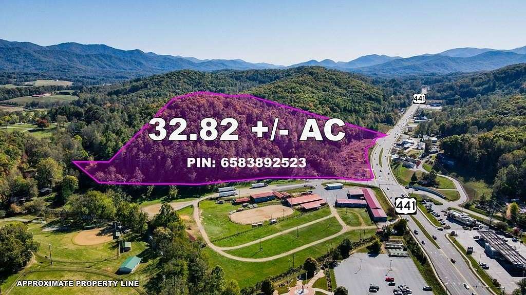 32.82 Acres of Mixed-Use Land for Sale in Franklin, North Carolina