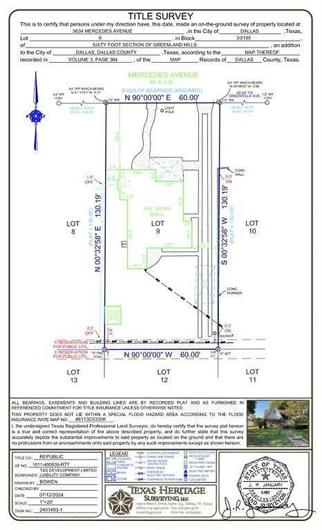 0.179 Acres of Land for Sale in Dallas, Texas