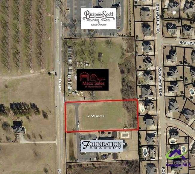 2.51 Acres of Commercial Land for Sale in Warner Robins, Georgia