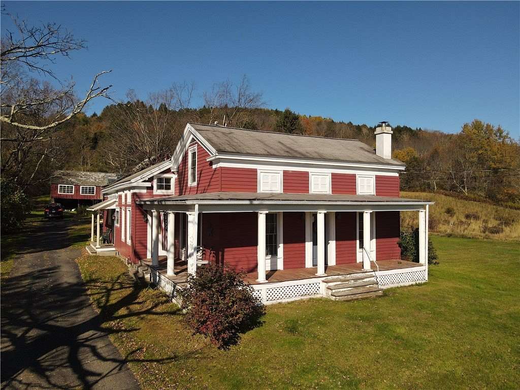 10.71 Acres of Land with Home for Sale in New Lisbon, New York