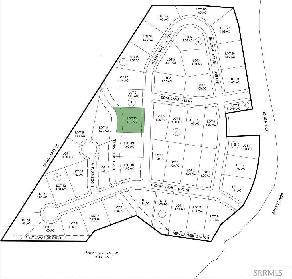 1 Acre of Land for Sale in Blackfoot, Idaho