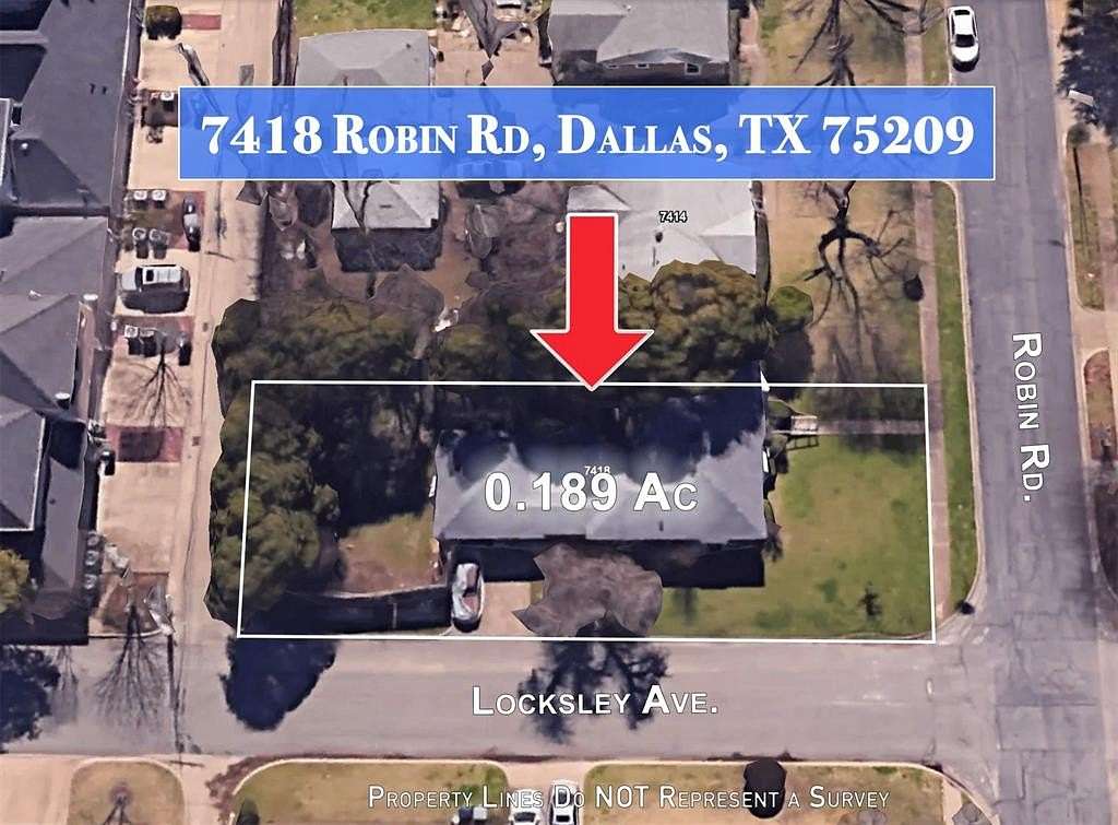 0.189 Acres of Residential Land for Sale in Dallas, Texas