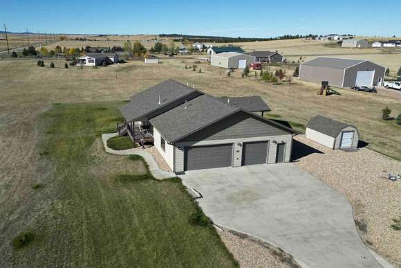 2 Acres of Residential Land with Home for Sale in Belle Fourche, South Dakota