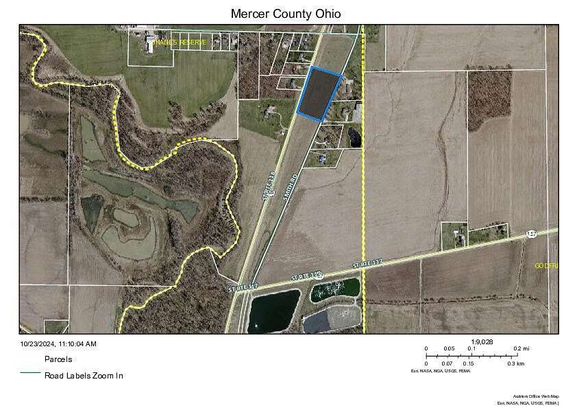 4 Acres of Residential Land for Sale in Rockford, Ohio