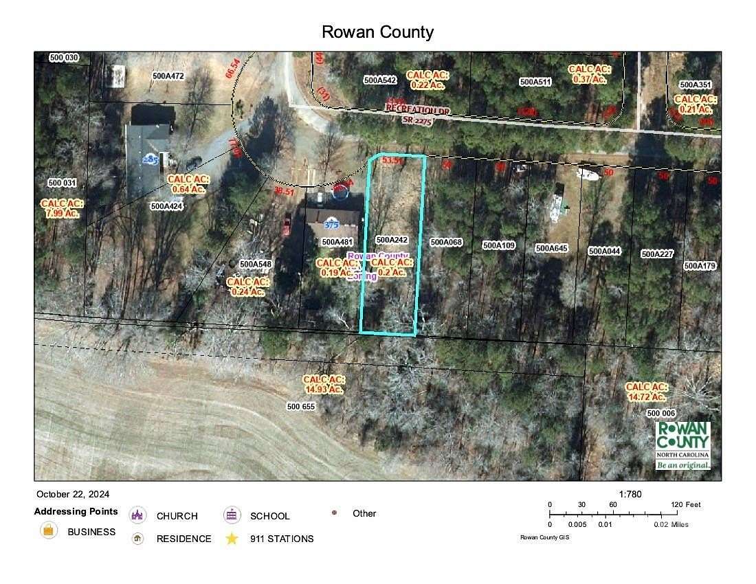 0.2 Acres of Residential Land for Sale in Salisbury, North Carolina