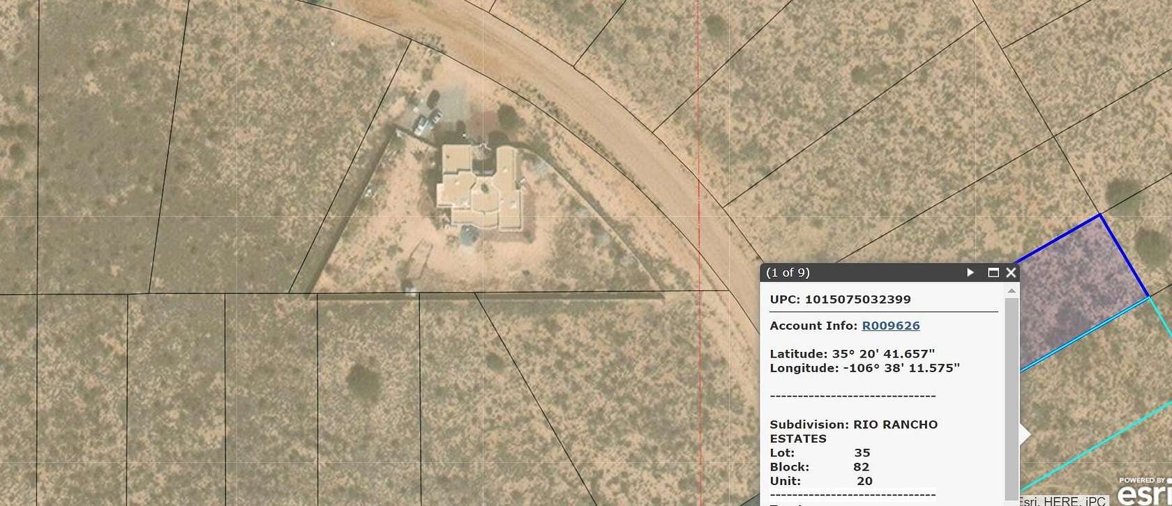 0.5 Acres of Residential Land for Sale in Rio Rancho, New Mexico