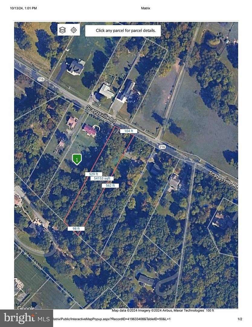 0.76 Acres of Land for Sale in Fulton, Maryland