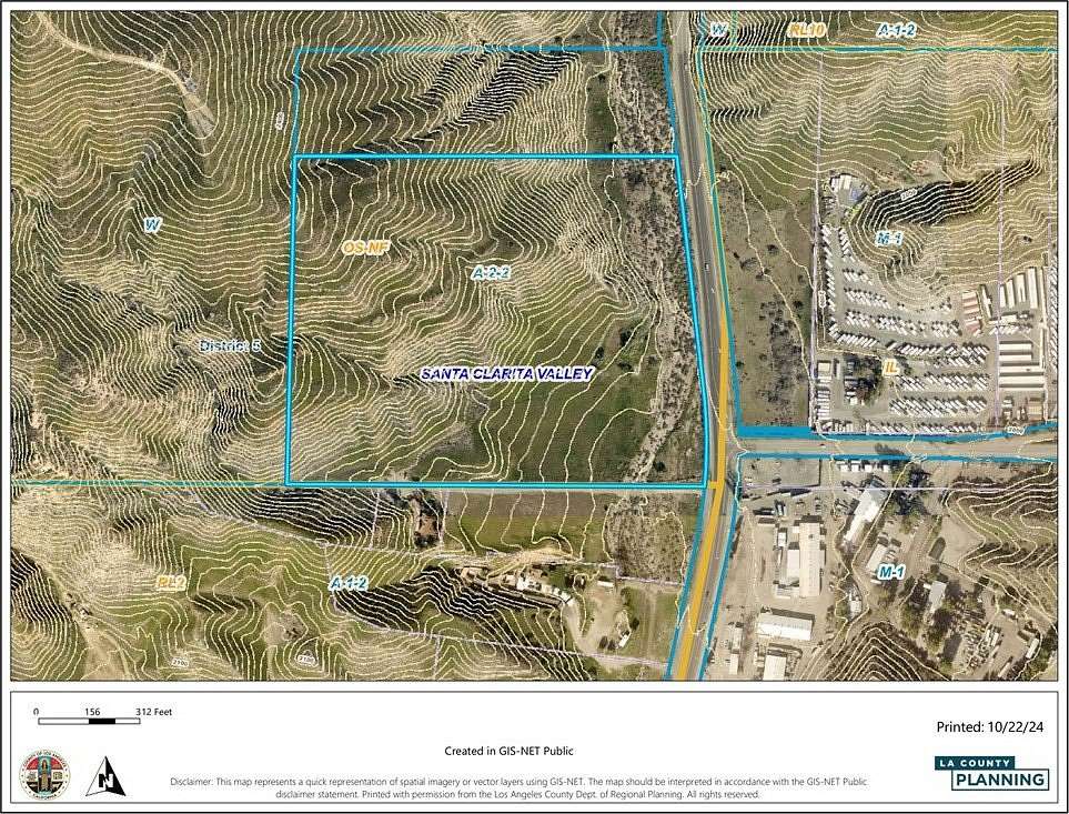 28.348 Acres of Land for Sale in Agua Dulce, California