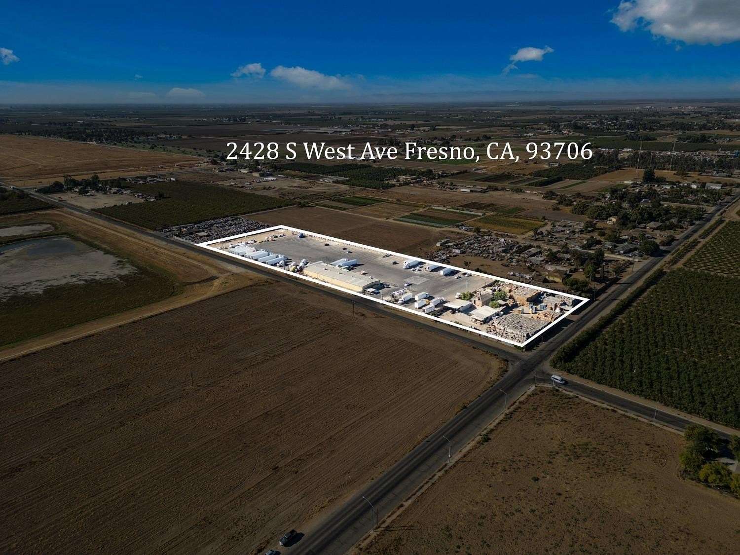 6.93 Acres of Improved Commercial Land for Sale in Fresno, California