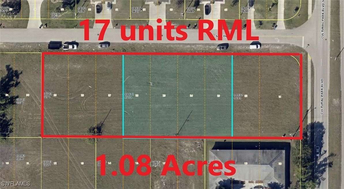 1.08 Acres of Residential Land for Sale in Cape Coral, Florida