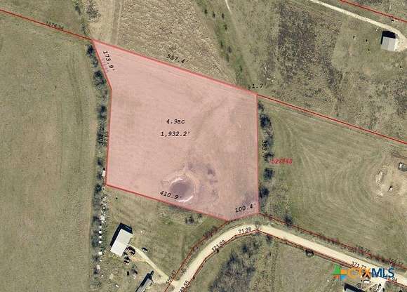 4.9 Acres of Residential Land for Sale in Troy, Texas