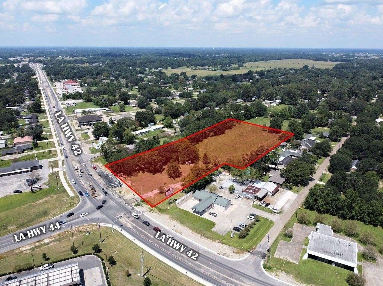 4.26 Acres of Mixed-Use Land for Sale in Prairieville, Louisiana