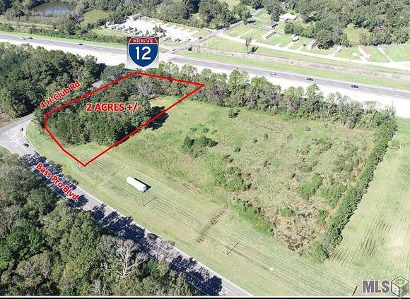 2 Acres of Commercial Land for Sale in Denham Springs, Louisiana